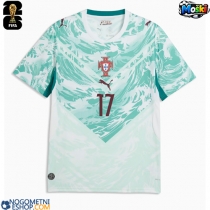 Moški Nogometni dresi Portugalska Rafael Leao #17 Gostujoči SP 2026 Kratek Rokav